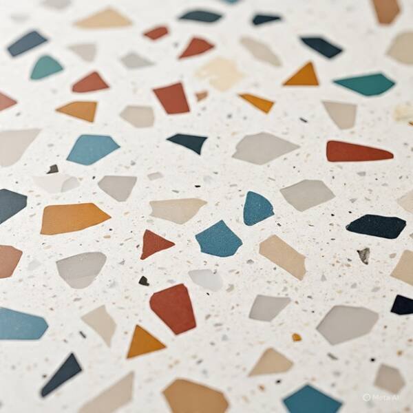 Washed Terrazzo Finish